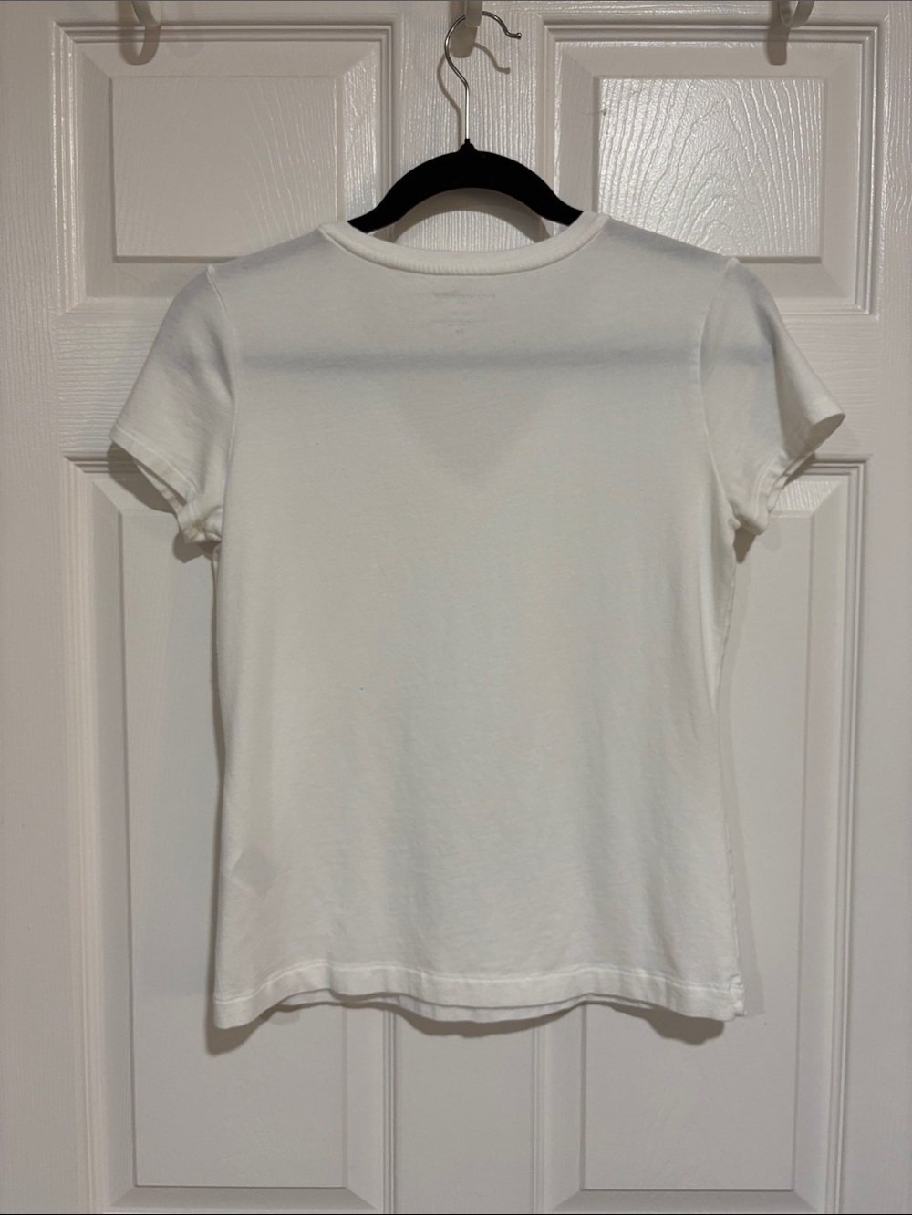 Banana Republic Factory 3 V-neck T-shirt White, Gray, Black Size XS - Picture 7 of 14